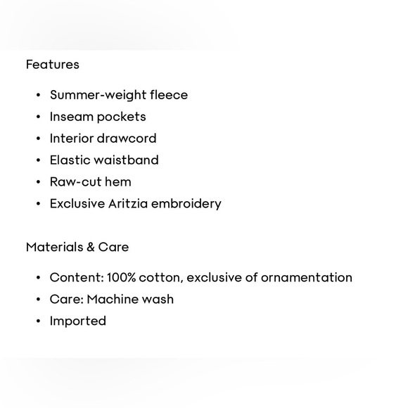 Aritzia Terry Sweatflece Boyfriend Wide Sweatpant - Picture 7 of 12